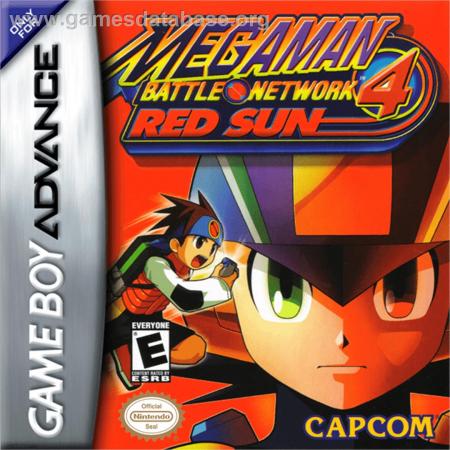 Cover Megaman Battle Network 4 - Red Sun for Game Boy Advance